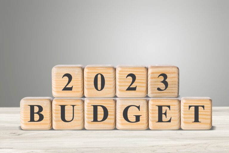 2023 Budget planning